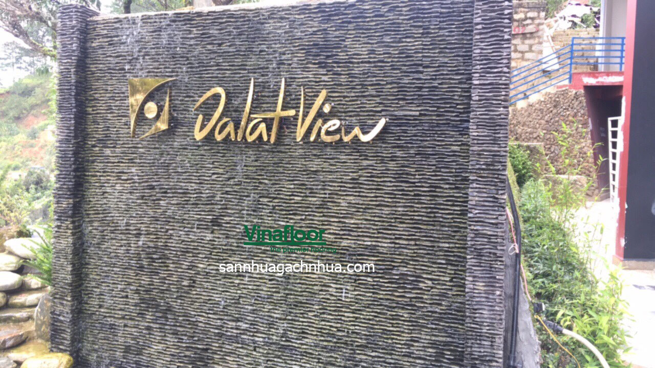 Công trình sàn nhựa giả gỗ DLW1011 tại Coffee Dalat View